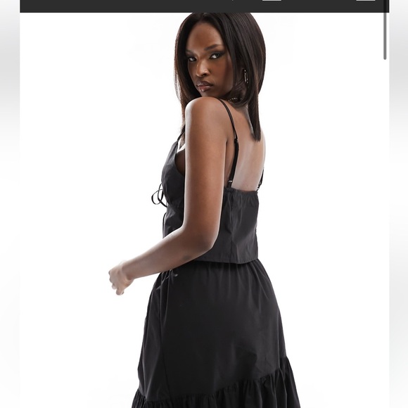 ASOS Tie Front Top - Picture 3 of 7